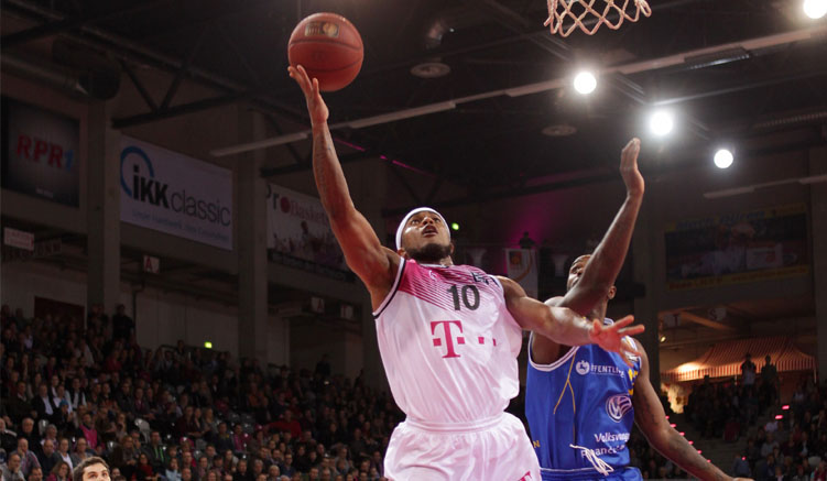 Eugene Lawrence ist Point Guard und Kapitän der Telekom Baskets Bonn