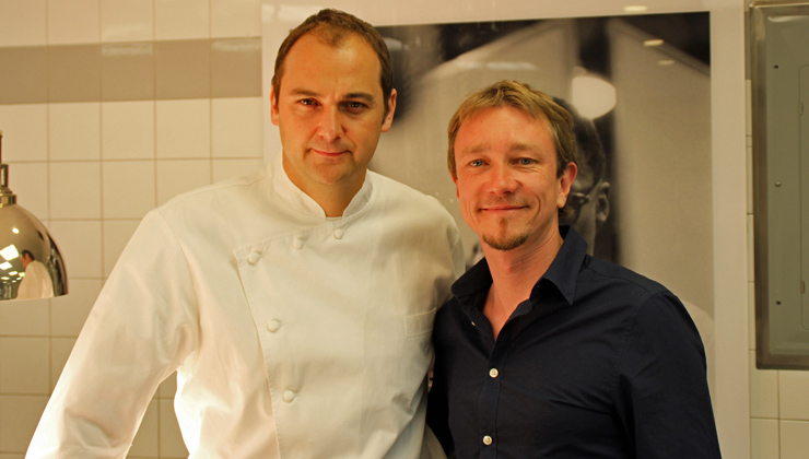 We met Daniel Humm in his kitchen at Eleven Madison Park