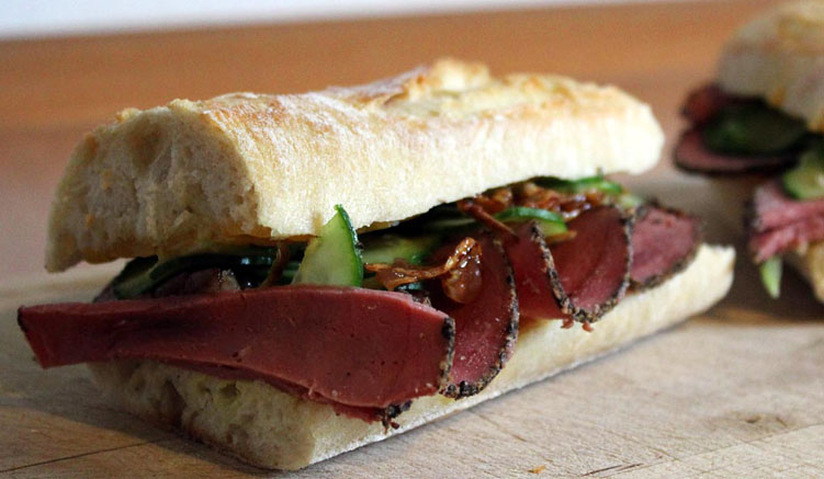 Das New Yorker Pastrami Sandwich Rezept